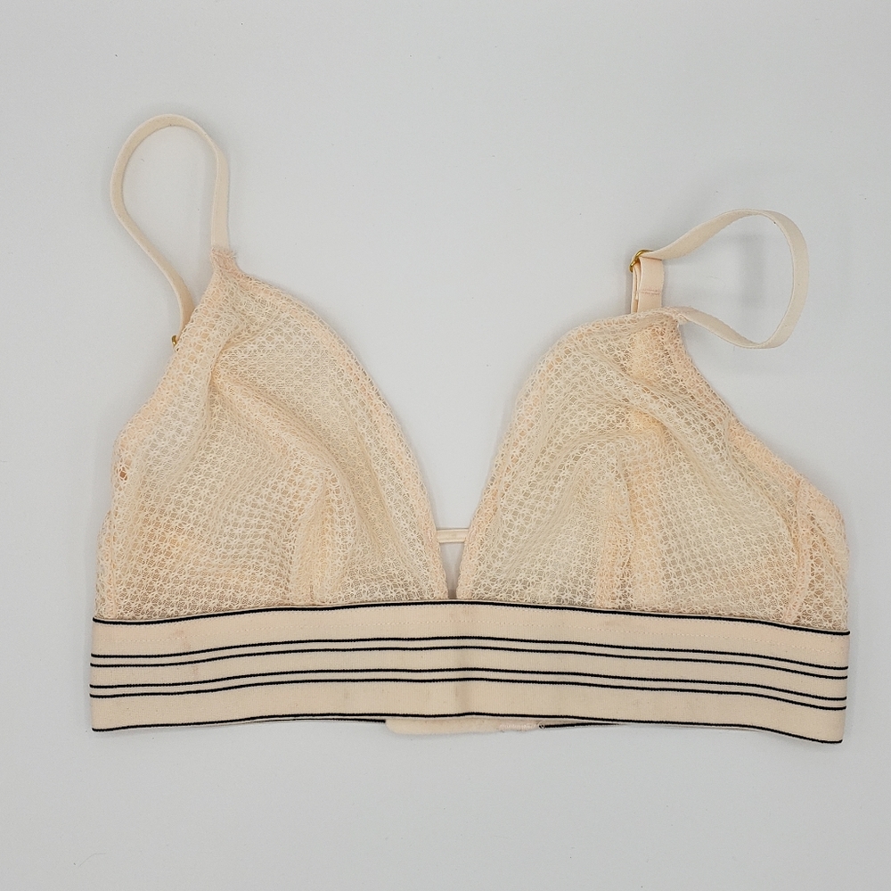 Lively Geo Mesh Lace Bralette - NEW! Size small